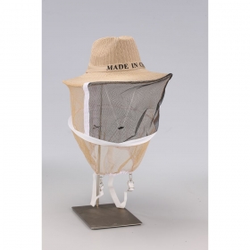 西部牛仔帽面網：咖啡色