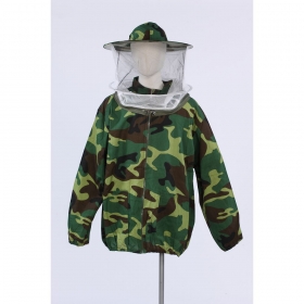 迷彩防蜂衣面網 (綠迷彩色)